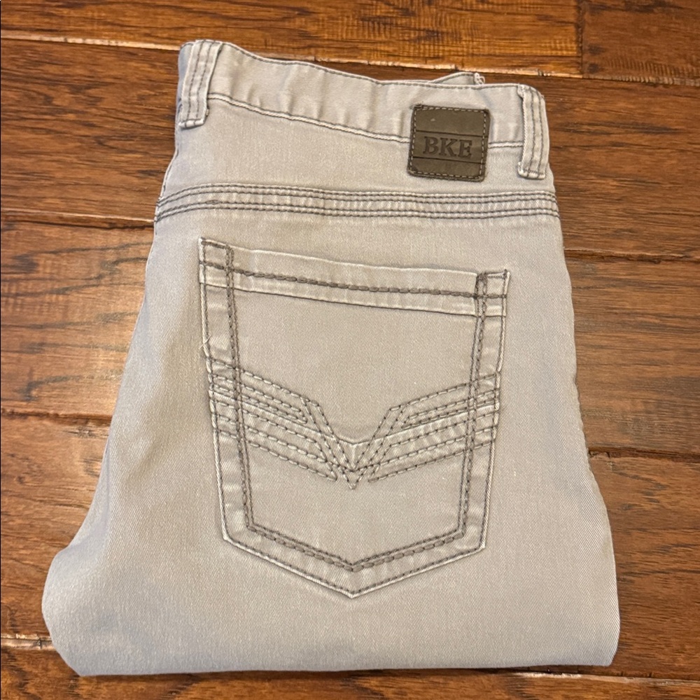 Buckle Men's Carter Light Gray Jeans